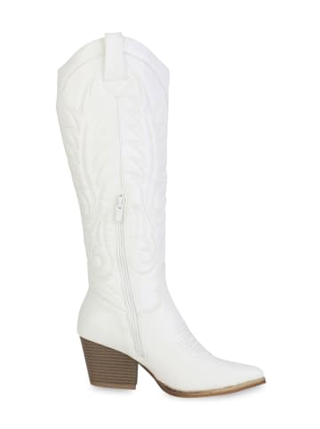 VAN HILL Cowboystiefel Allison in Weiss
