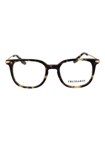 Trussardi Männer Optische Fassungen Quadratisch Mehrfarbig