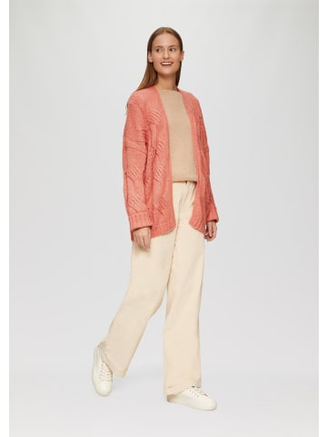 s.Oliver Strickjacke langarm in Orange