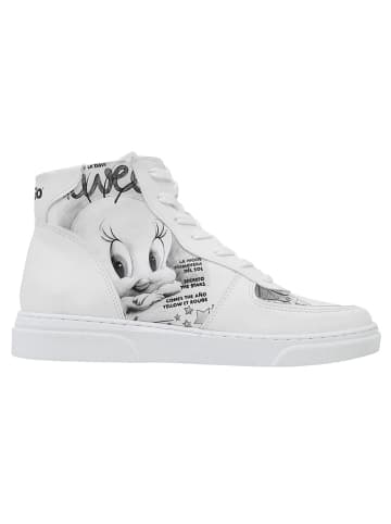 Dogo Ace Boots - Tweety Sketch 41 in Weiß