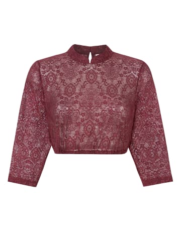 Stockerpoint Stockerpoint Dirndlbluse Celine in bordeaux