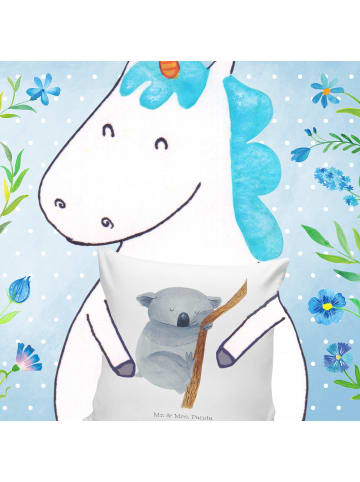 Mr. & Mrs. Panda kuschelkissen 40x40 Koalabär ohne Spruch in Weiß