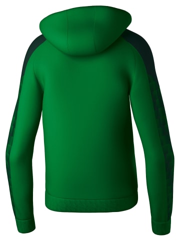 erima Kinder Kapuzensweat in smaragd/pine grove
