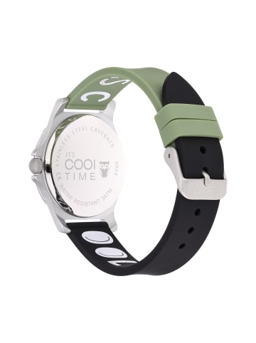 Cool Time Armbanduhr in schwarz