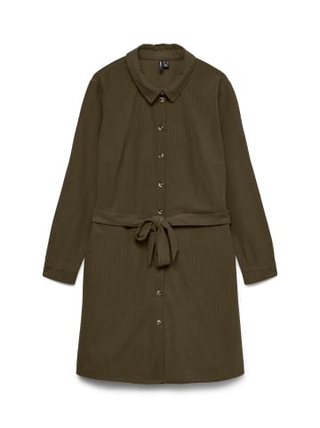 Vero Moda Hemdblusenkleid in Grape Leaf