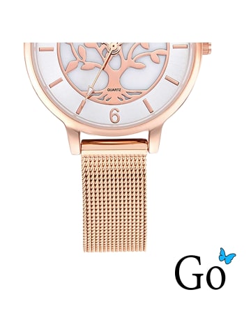 Girl Only Analog-Armbanduhr Girl Only Mademoiselle silber mittel (ca. 32mm)