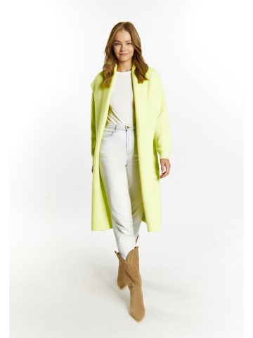 IZIA Damen Long Cardigan in Limette