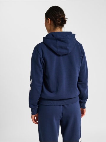 Hummel Verstellbare Taille Kapuzenpullover Hmllegacy Damen in DRESS BLUES