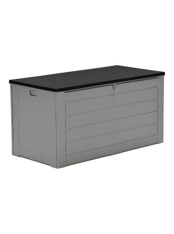 GMD Living Outdoor Kissenbox "PRIMO BLACK" 680 l wasserdicht in Farbe Grau - Schwarz