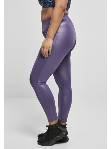 Urban Classics Leggings in darkduskviolet