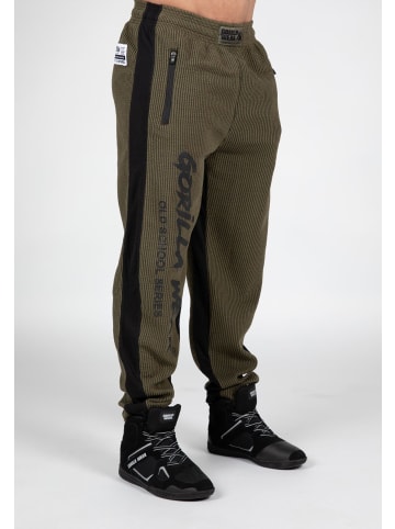 Gorilla Wear Jogger - Augustine Old School Pants - Armeegrün