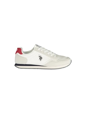 Weiß Polyurethan Herren Sneaker