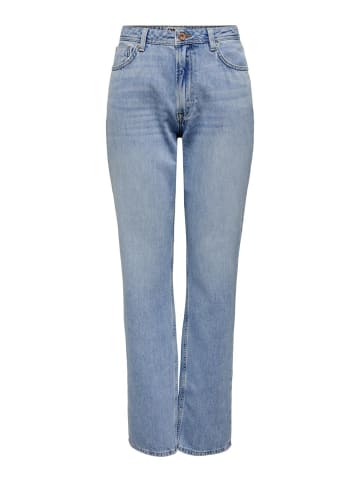 ONLY Straight-Jeans in Hellblau