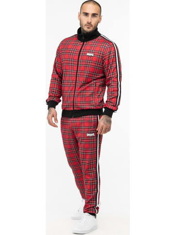 Lonsdale Trainingsanzug "Royal Stewart" in Rot