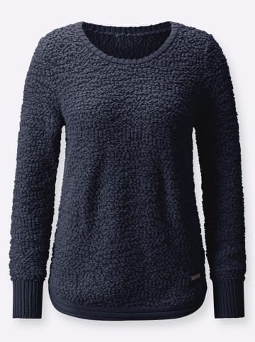 WITT WEIDEN Langarm-Pullover in marine
