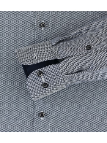 Katt Langarm Business Hemd für Herren in blau