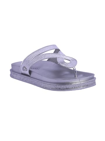 Don Algodon Flipflops Marsella in Silber