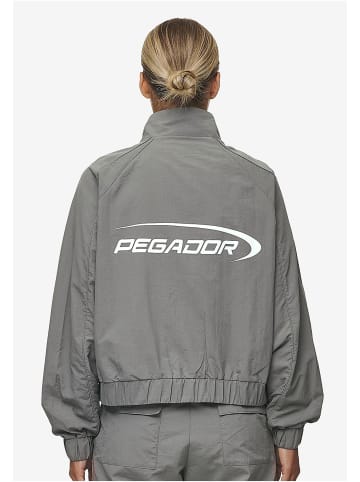 PEGADOR Trainingsjacken in deep grey