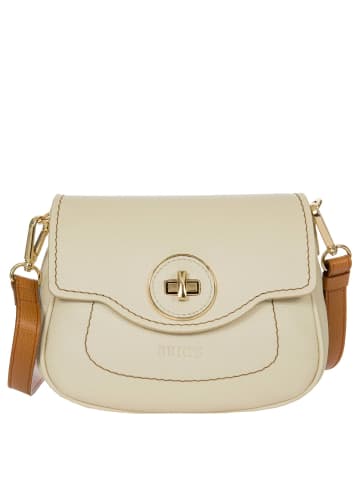 BRIC`s Gardenia - Umhängetasche 23 cm (schwarz) in cream