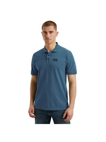 PME Legend Poloshirt TRACKWAY POLO in Türkis