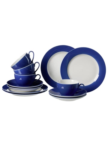 Ritzenhoff & Breker 12er Set Kaffeeservice Doppio in Indigo Blau