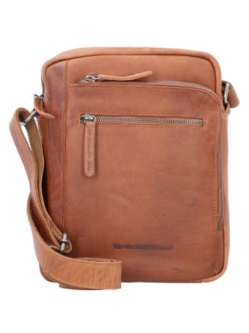 The Chesterfield Brand Wax Pull Up Umhängetasche Leder 21 cm in cognac