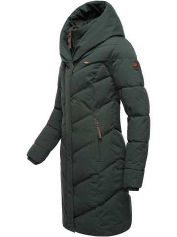 ragwear Steppmantel Natalka in Dark Green23