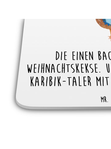 Mr. & Mrs. Panda Untersetzer für Gläser Maus Kekse mit Spruch in Weiß