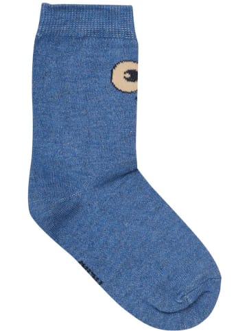 Minymo Kinder Socken "Socks with Pattern (5-Pack)" in Grün