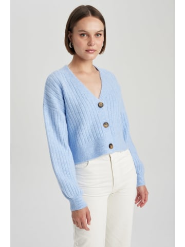 DeFacto Strickjacke in Blau