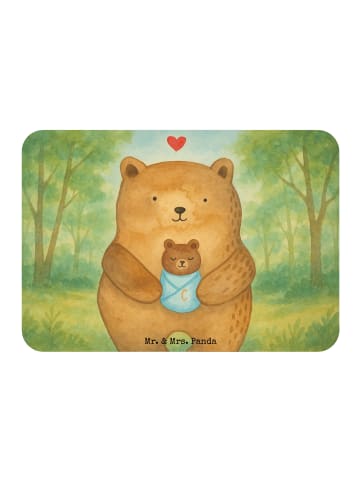Mr. & Mrs. Panda Magnet Bär Baby Design ohne Spruch in Weiß