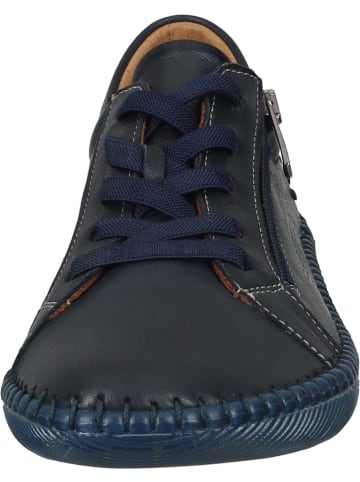 manitu Schnürschuhe in navy