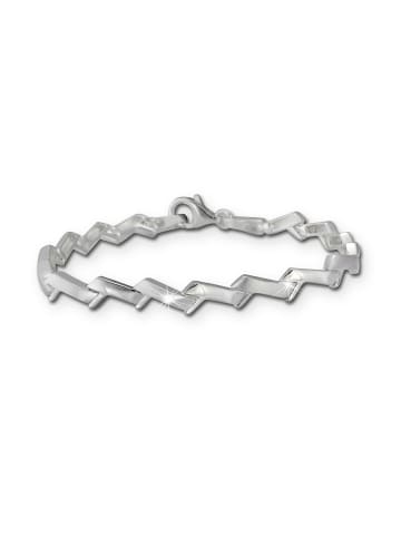 SilberDream 925 Sterling Silber Damen SilberDream Armbänder Zick-Zack ca. 19cm