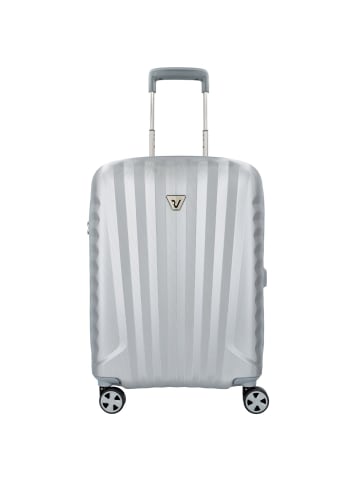 Roncato Uno Premium 2.0 4 Rollen Kabinentrolley 55 cm silver colored