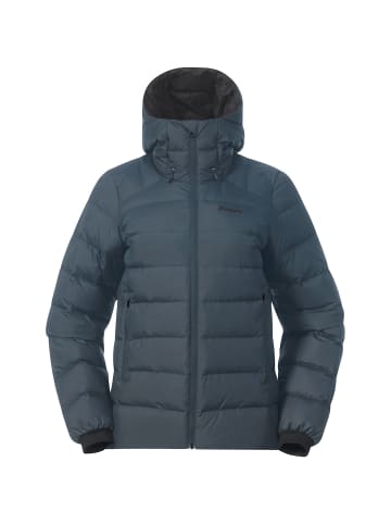 Bergans W LAVAMEDIUM DOWN JACKETW/HOOD in Blau