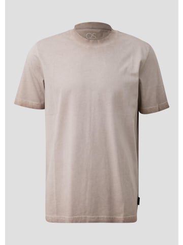 QS T-Shirt in 8626_sandfarben