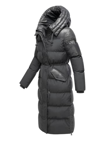 Navahoo Steppmantel Knusperherz 14 in Anthracite