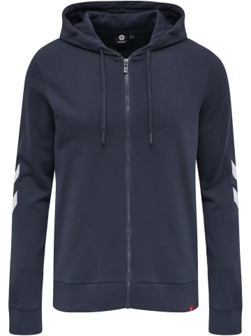 Hummel Hummel Reißverschluss Kapuzenpullover Hmllegacy Erwachsene in BLUE NIGHTS