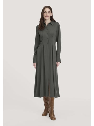 Hessnatur Kleid Midi in tannengrün