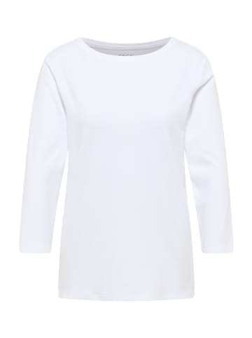 Cecil 'Basic U-Boot Shirt' Weiß