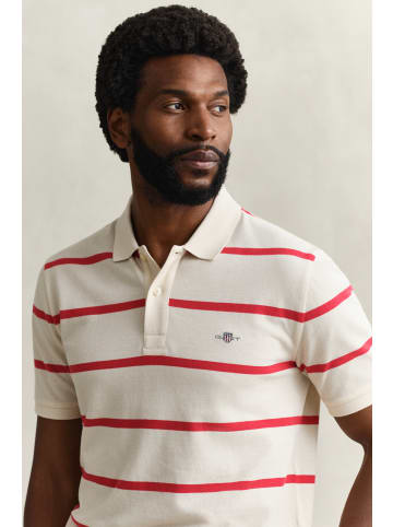 Gant Shirt in rot beige - 0002