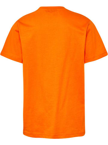 Hummel Hummel T-Shirt Hmltres Kinder Atmungsaktiv in PERSIMMON ORANGE