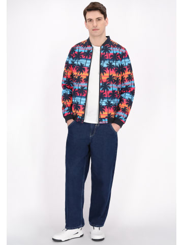 MO Jacket in red multicolor