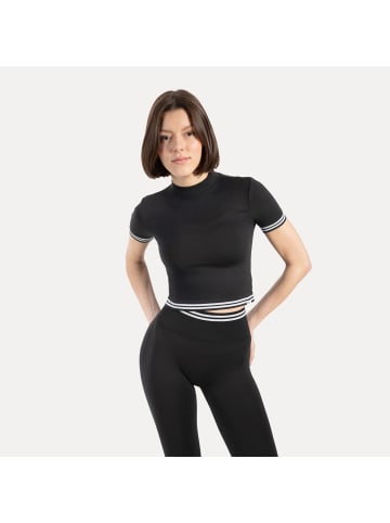 SMILODOX T-Shirt Miriel in Schwarz