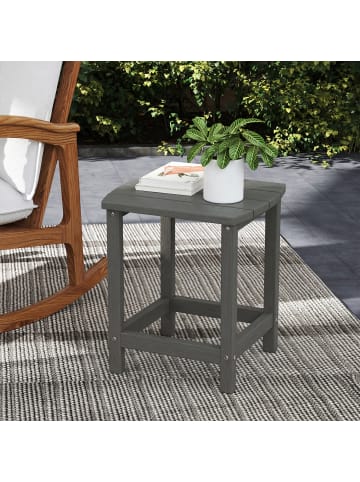 Outsunny Outdoor Beistelltisch in Grau 48L x 37B x 46H cm