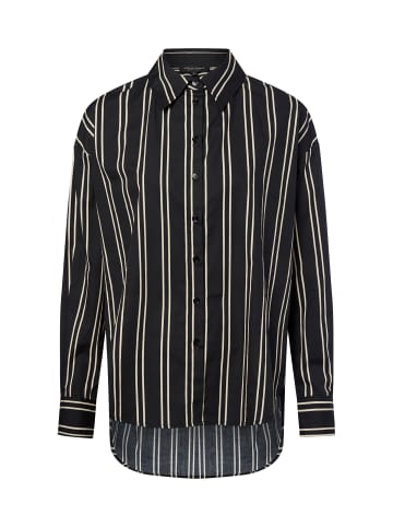 Marie Lund Bluse in schwarz beige