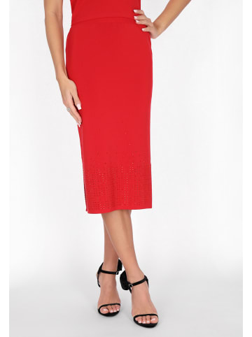 faina Women Skirt in red