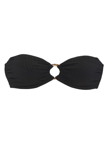 LASCANA Bandeau-Bikini-Top in schwarz