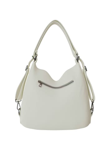 Kmisso Umhängetasche in Beige - Schwarz