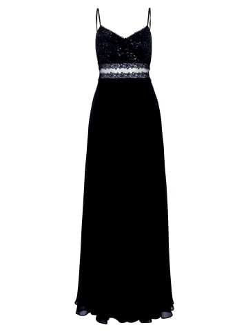 Vera Mont Abendkleid mit Spitze in Schwarz
